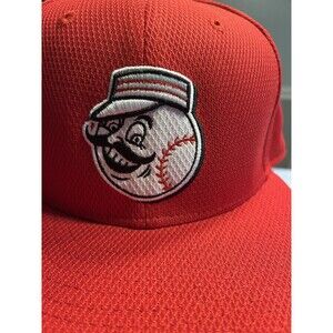 Cincinnati Reds New Era 59Fifty Mr. Redlegs Hat / Cap Fitted 7 1/8